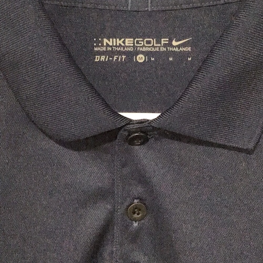 Men’s Nike Golf Shirt, Dri-Fit,‎ Size Medium